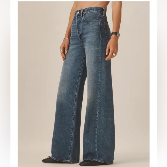 Buck Mason Deck Flare & Wide Leg Jeans - Picture 2 of 5